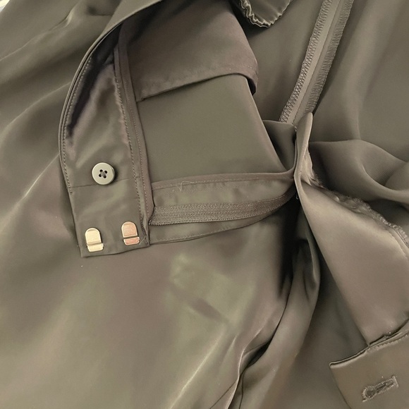 Talbots Black Satin Dress Pants - Picture 9 of 11